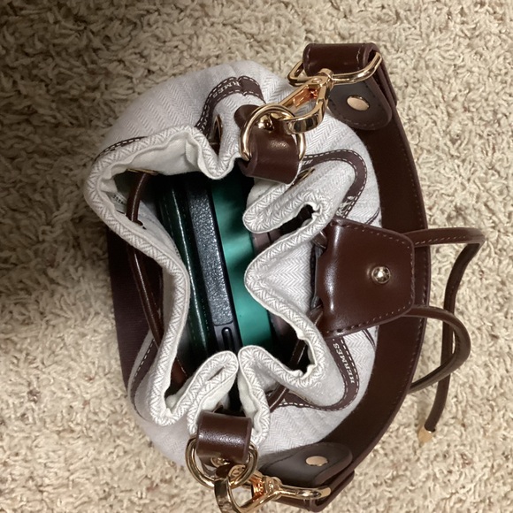 Hermès Beige and Brown up-cycled Bucket Bag - Picture 12 of 12